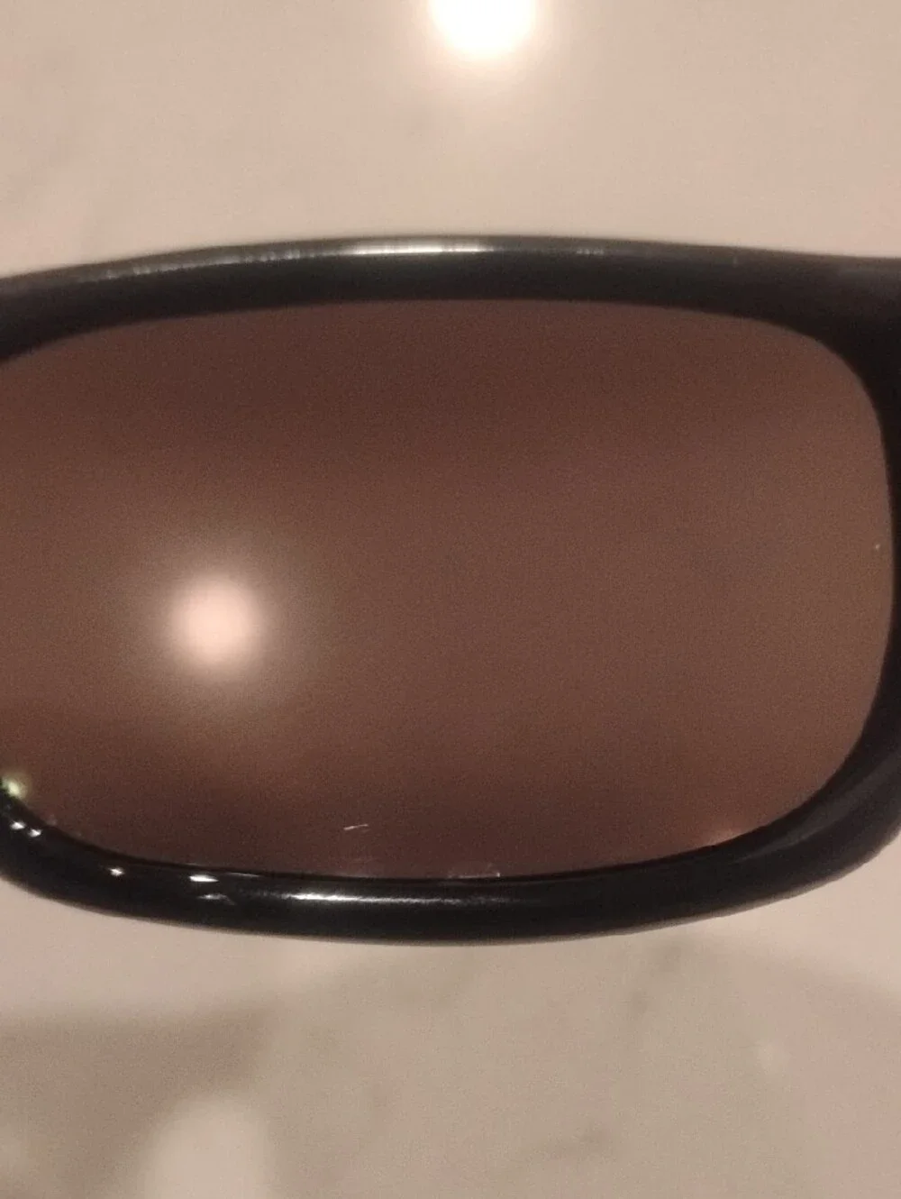 Maui Jim Black Stingray With Brown Lenses